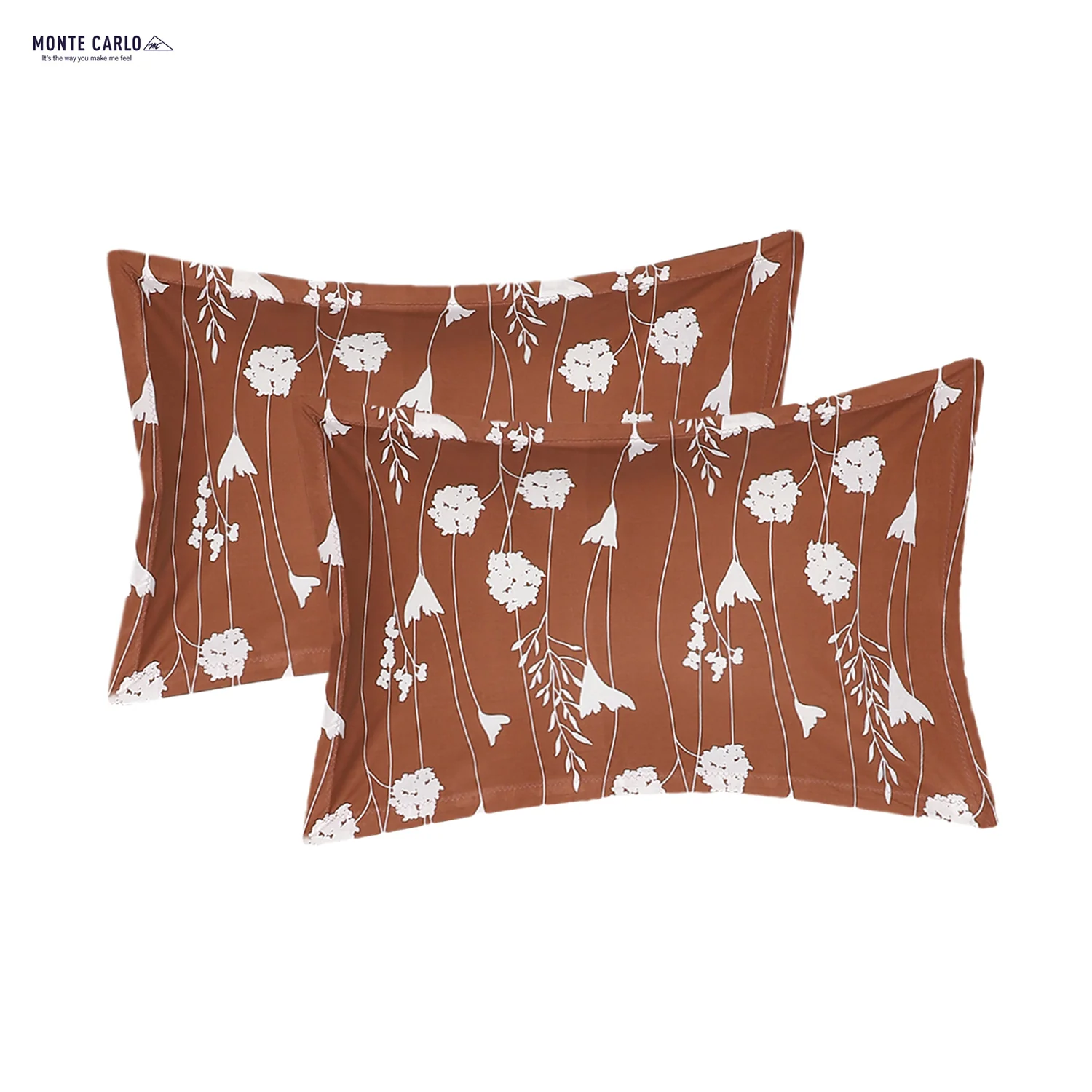 144 TC Cotton Double Bedsheet with 2 Pillow Covers - Image 7