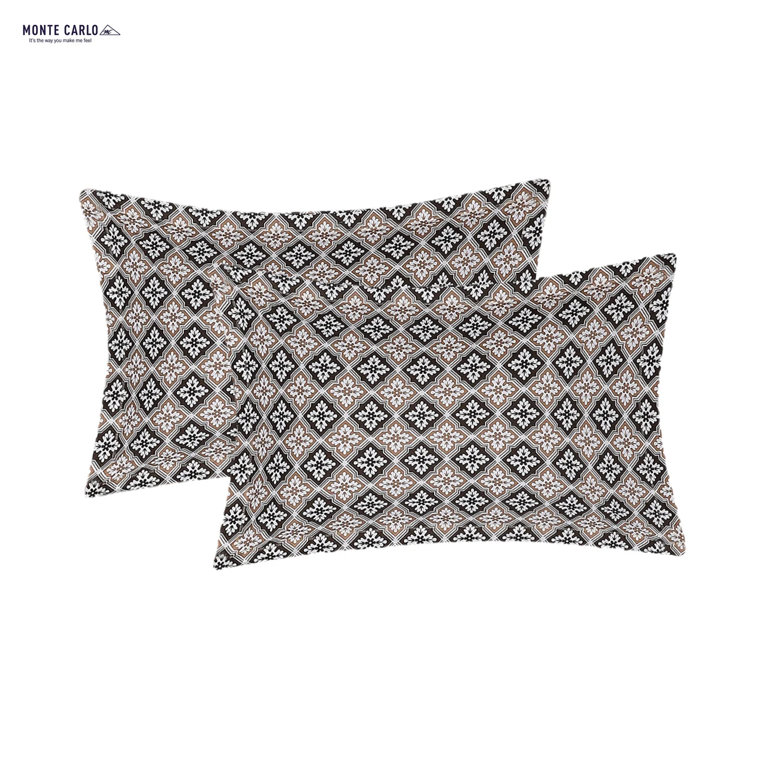 144 TC Cotton Double Bedsheet with 2 Pillow Covers - Image 7