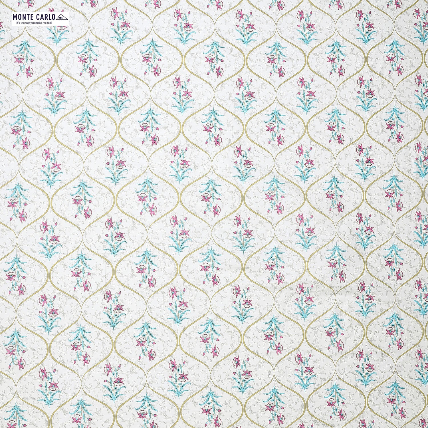 144 TC Cotton Double Bedsheet with 2 Pillow Covers - Image 6
