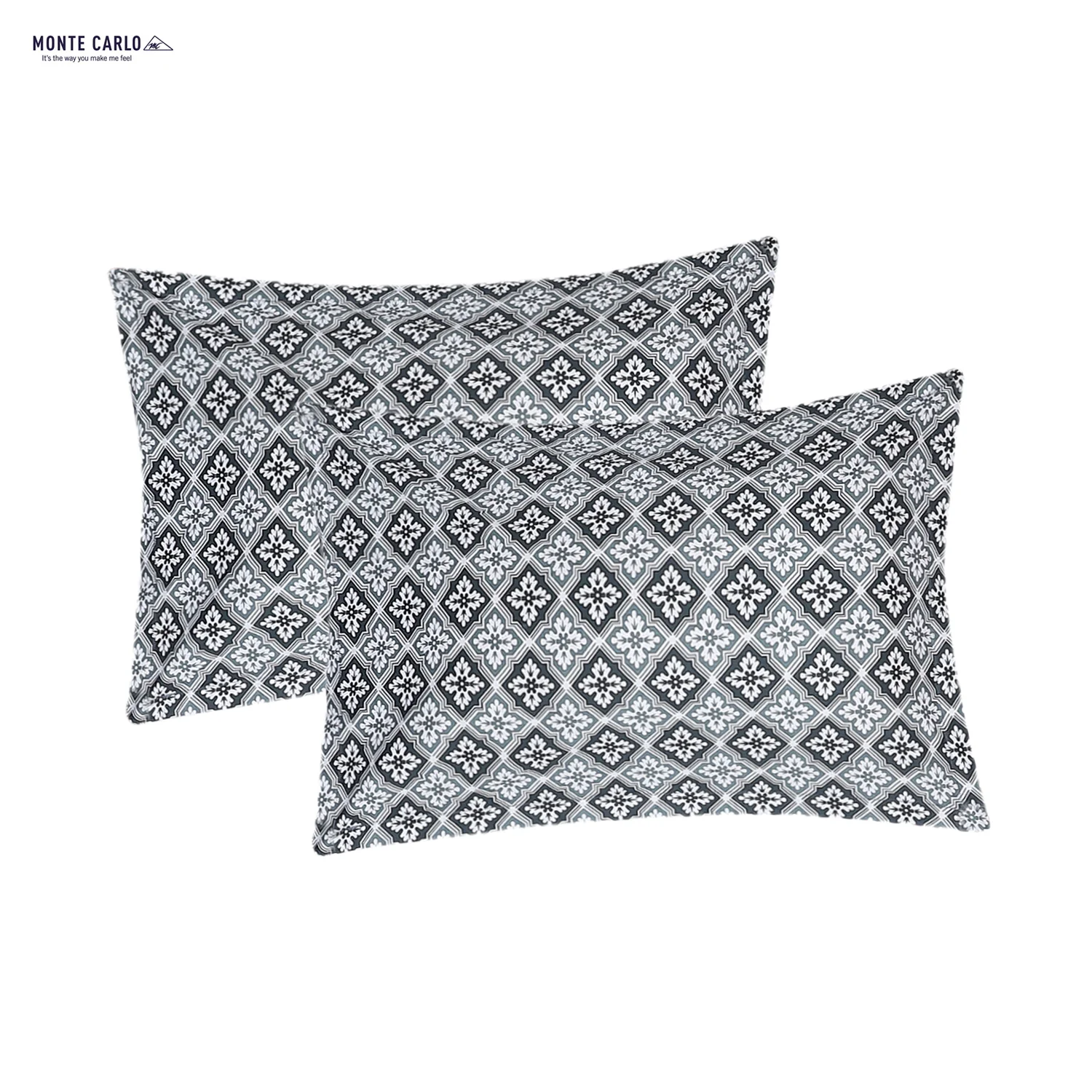 144 TC Cotton Double Bedsheet with 2 Pillow Covers - Image 7