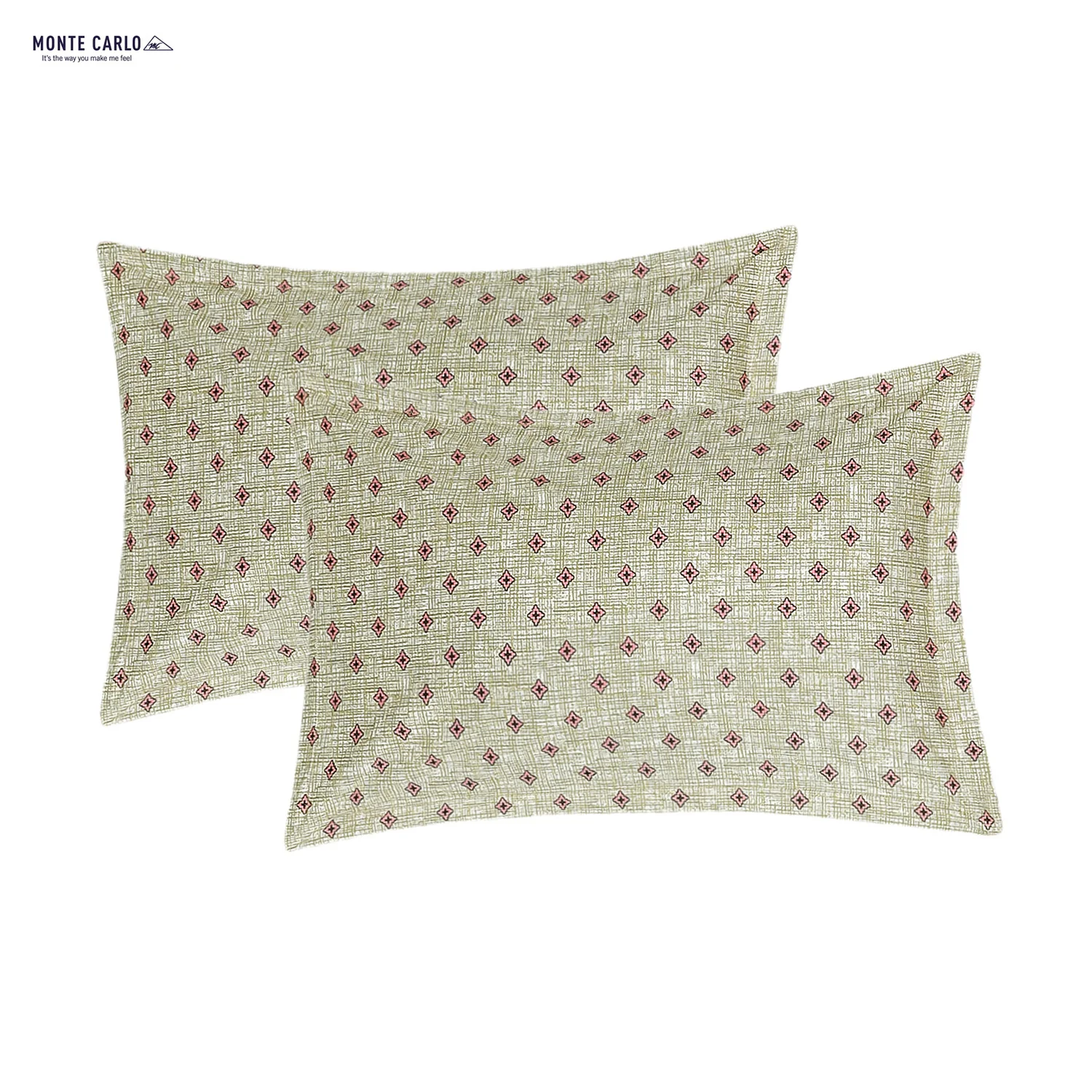 144 TC Cotton Double Bedsheet with 2 Pillow Covers - Image 7