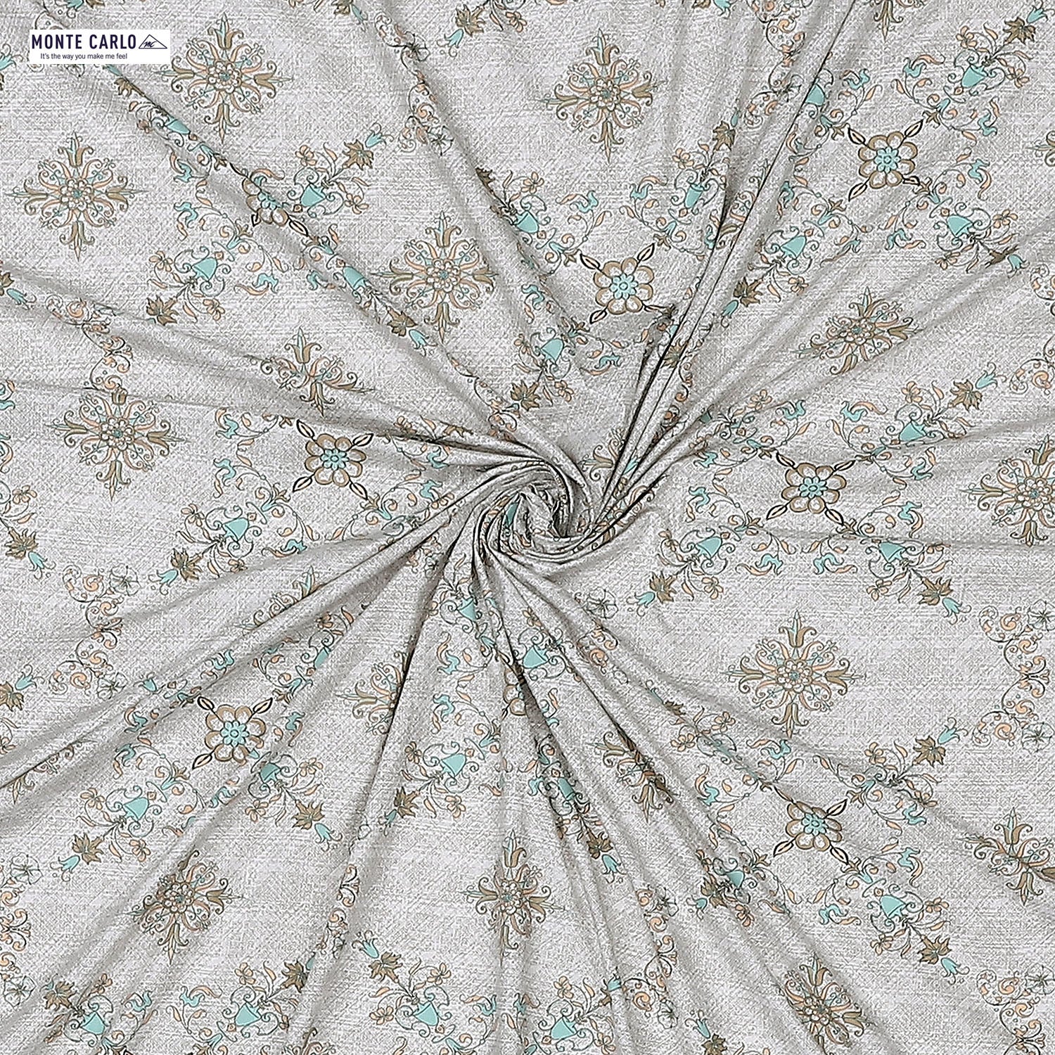 144 TC Cotton Double Bedsheet with 2 Pillow Covers - Image 8