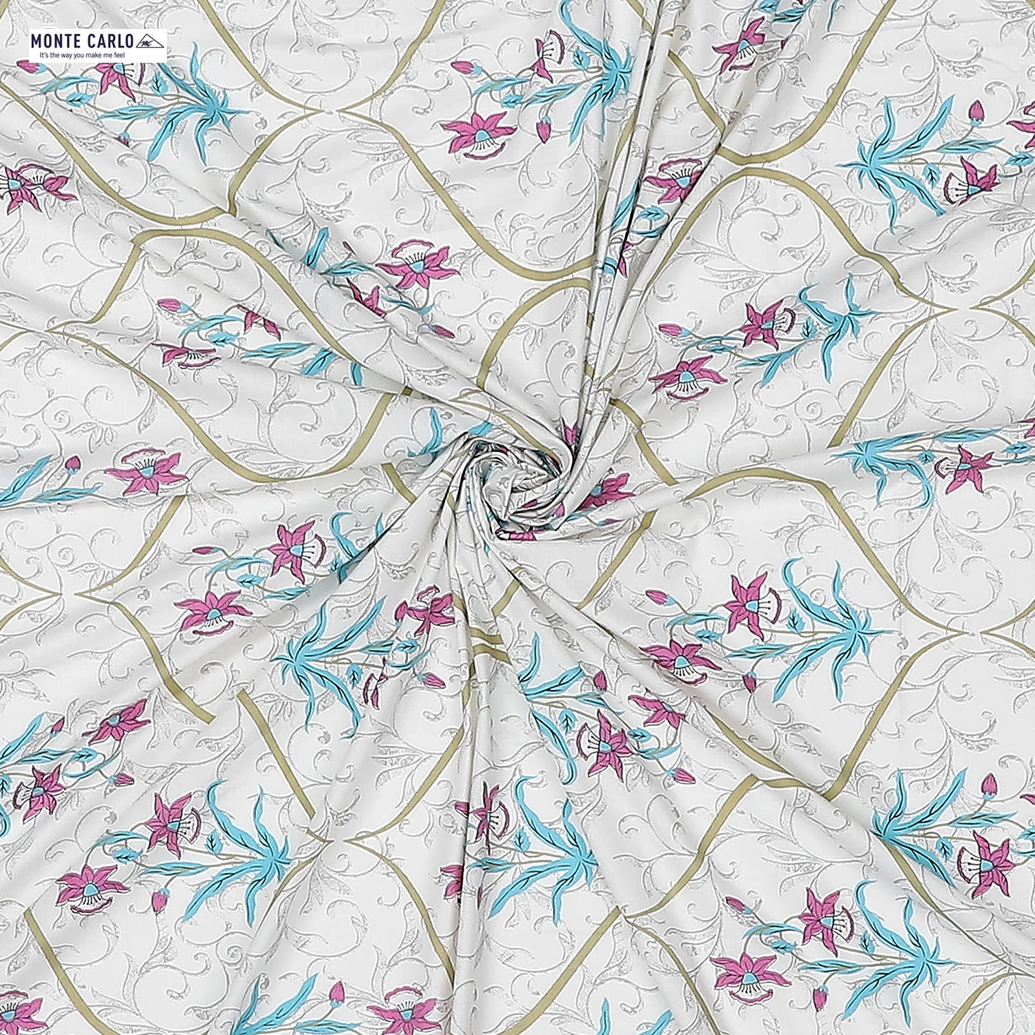144 TC Cotton Double Bedsheet with 2 Pillow Covers - Image 8