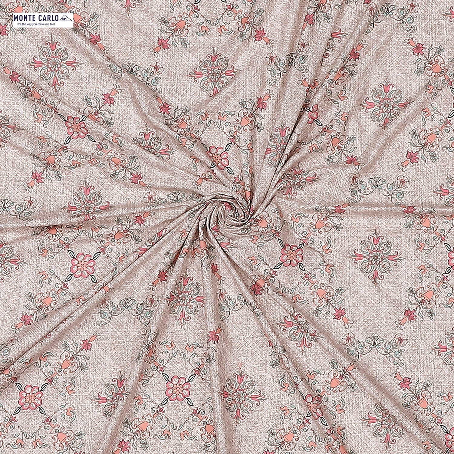 144 TC Cotton Double Bedsheet with 2 Pillow Covers - Image 8