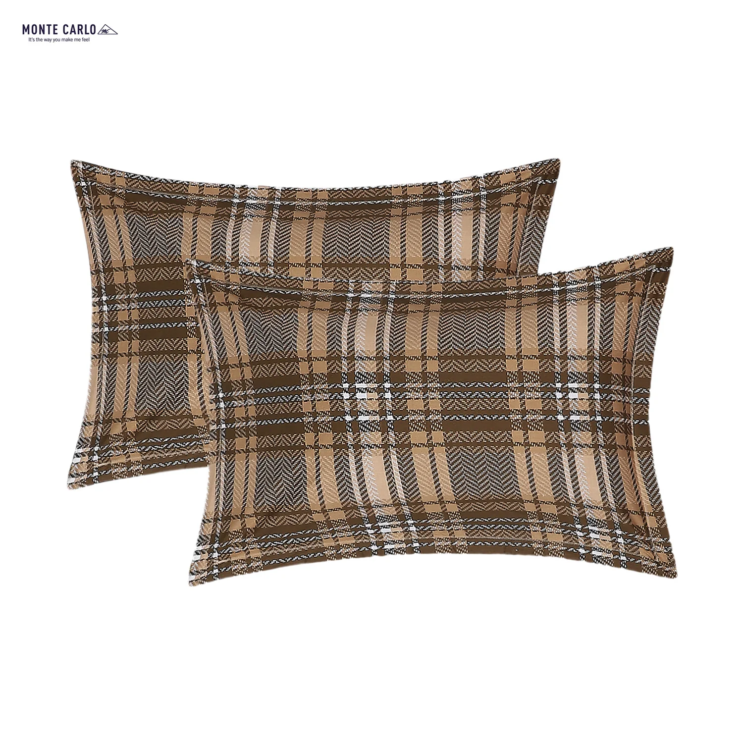 144 TC Cotton Double Bedsheet with 2 Pillow Covers - Image 7