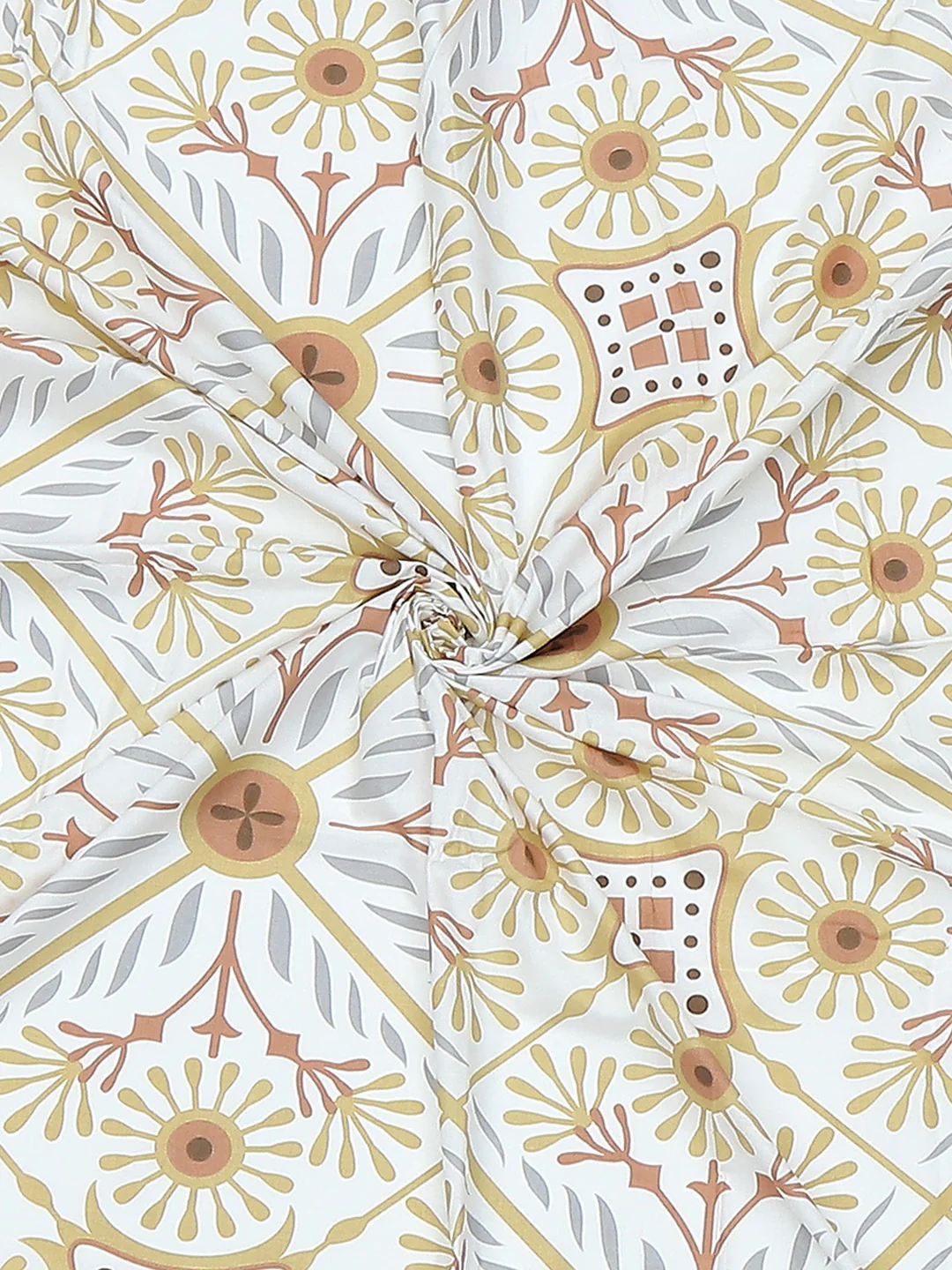 144 TC Cotton Single Bedsheet with 1 Pillow Cover (Solstice) - Image 8