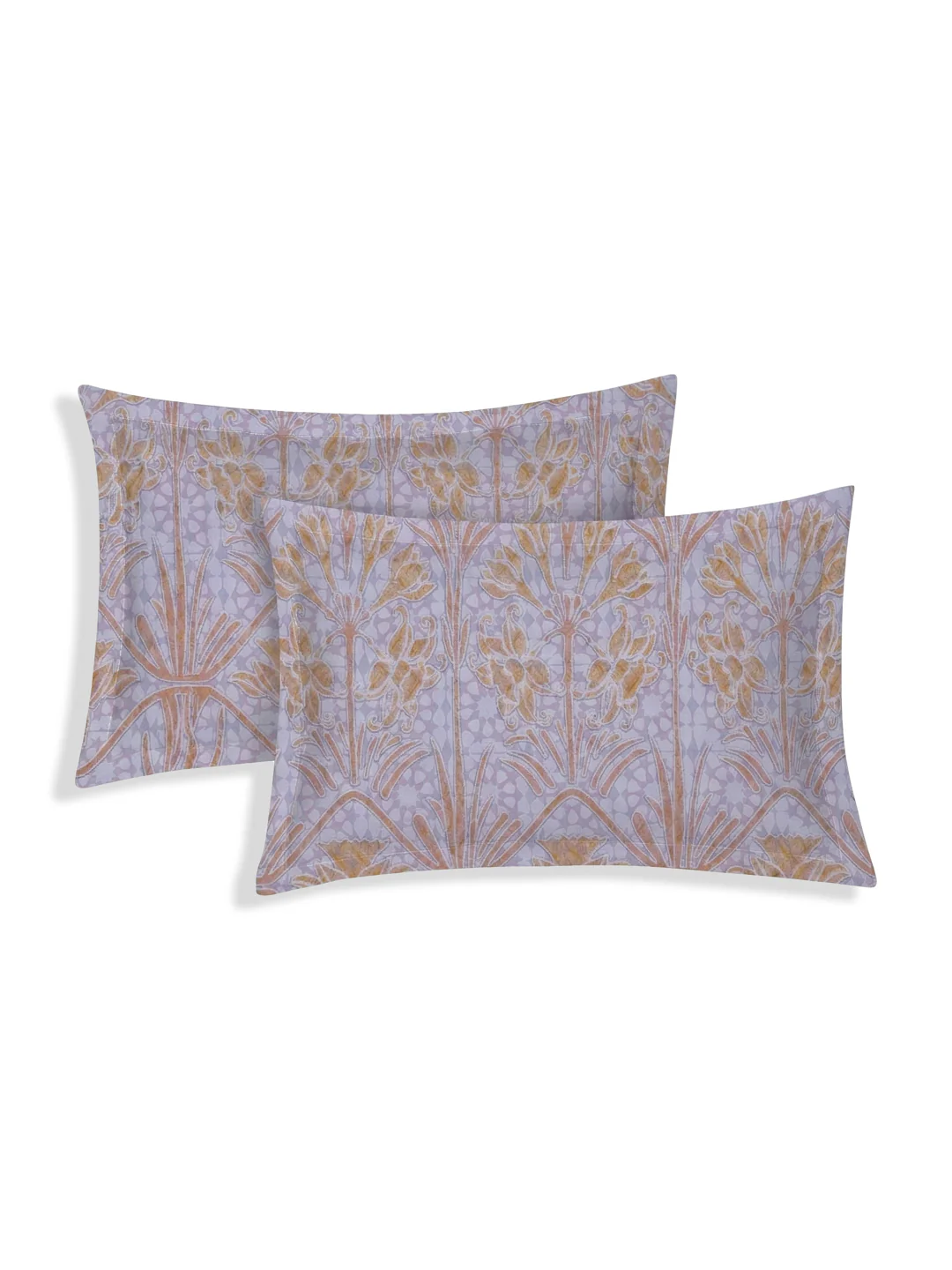 144 TC Pure Cotton Double Bed Bedsheet with 2 Pillow Covers Prestige Collection - Image 6