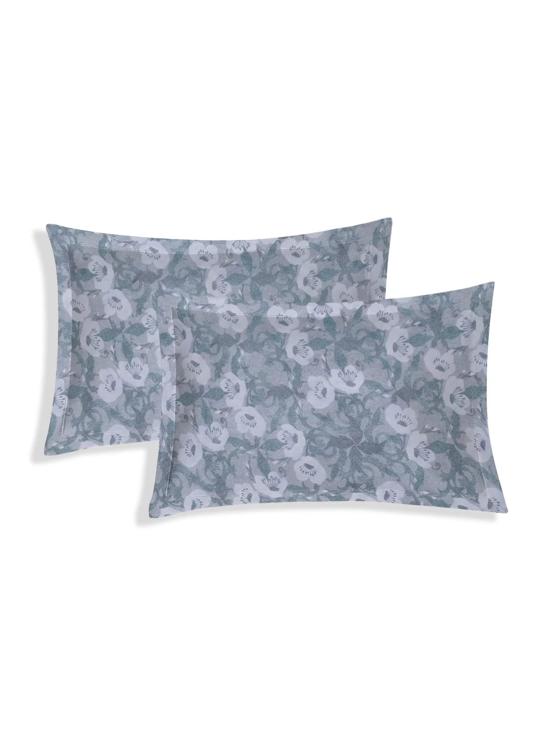 144 TC Pure Cotton Double Bed Bedsheet with 2 Pillow Covers Prestige Collection - Image 6