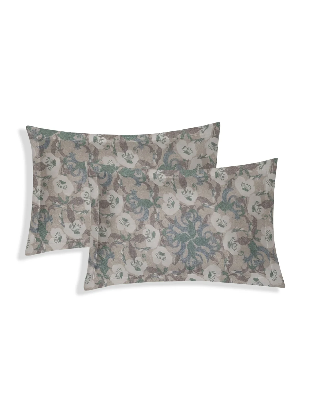 144 TC Pure Cotton King Size Bedsheet with 2 Pillow Covers Prestige Collection - Image 6