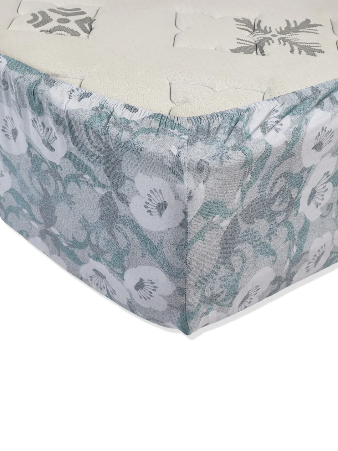 144 TC Pure Cotton King Size Bedsheet with 2 Pillow Covers Prestige Collection - Image 8