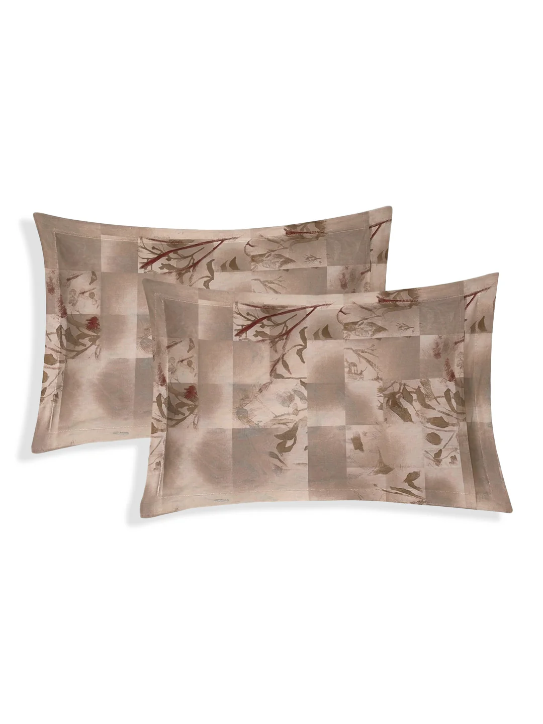 144 TC Pure Cotton King Size Bedsheet with 2 Pillow Covers Prestige Collection - Image 6