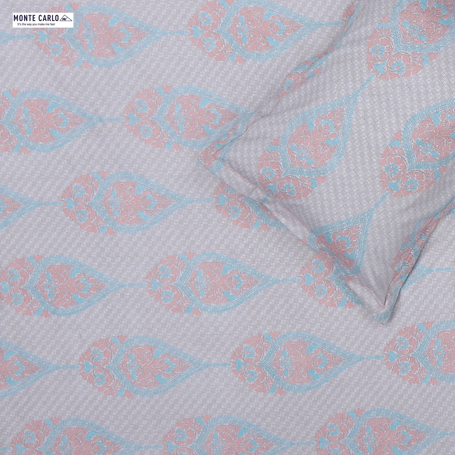180 TC Cotton Double Bedsheet with 2 Pillow Covers - Image 15