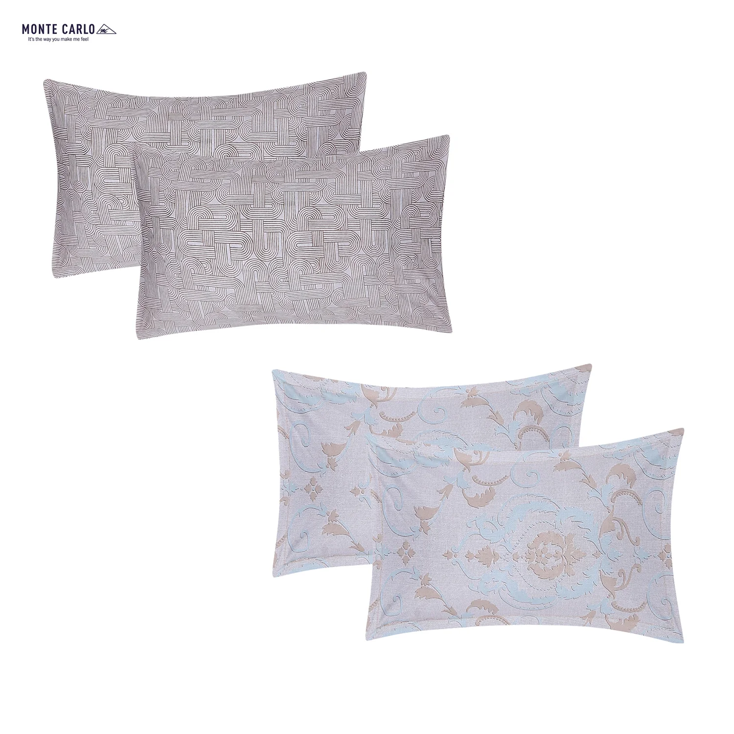 180 TC Cotton Double Bedsheet with 2 Pillow Covers - Image 13