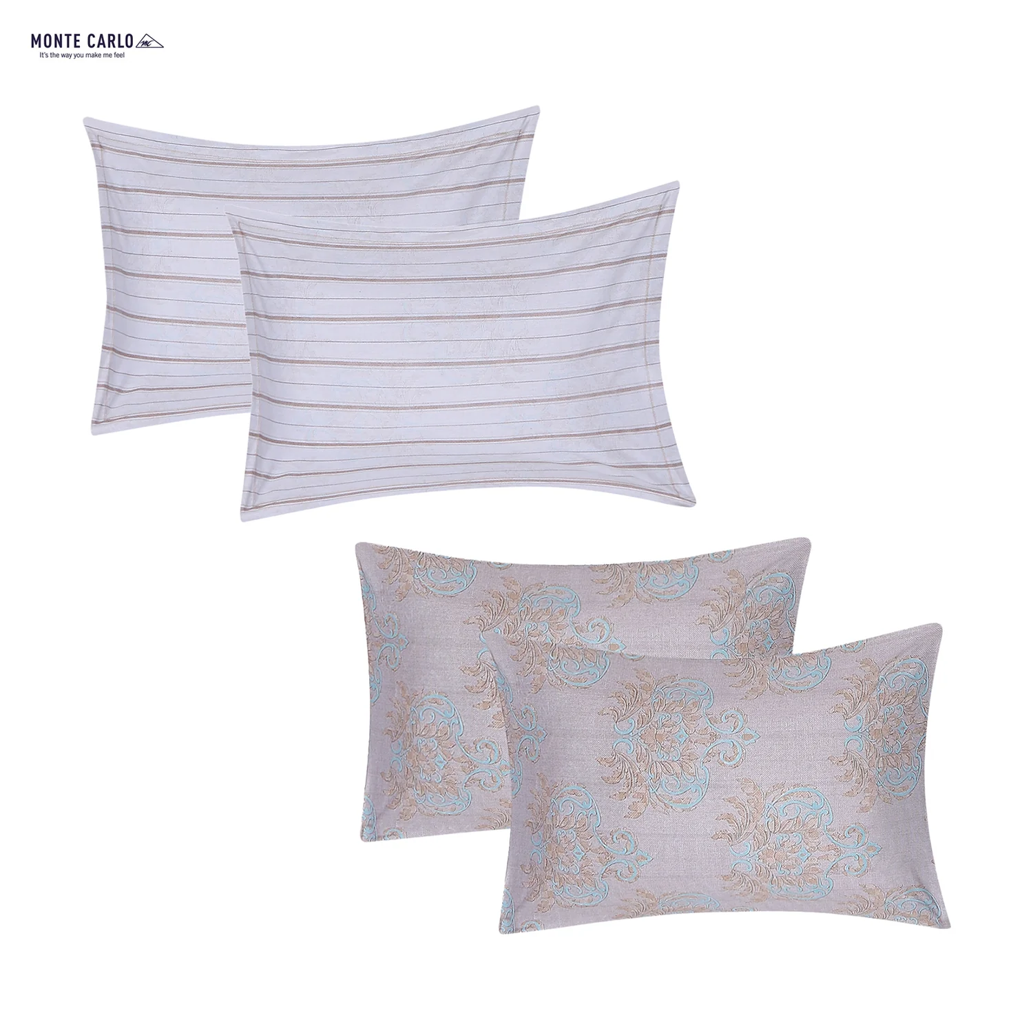 180 TC Cotton Double Bedsheet with 2 Pillow Covers - Image 13