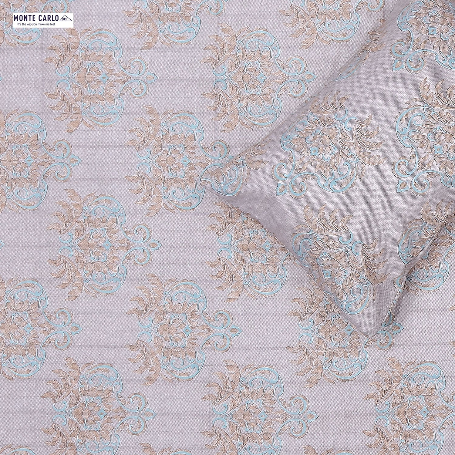 180 TC Cotton Double Bedsheet with 2 Pillow Covers - Image 15