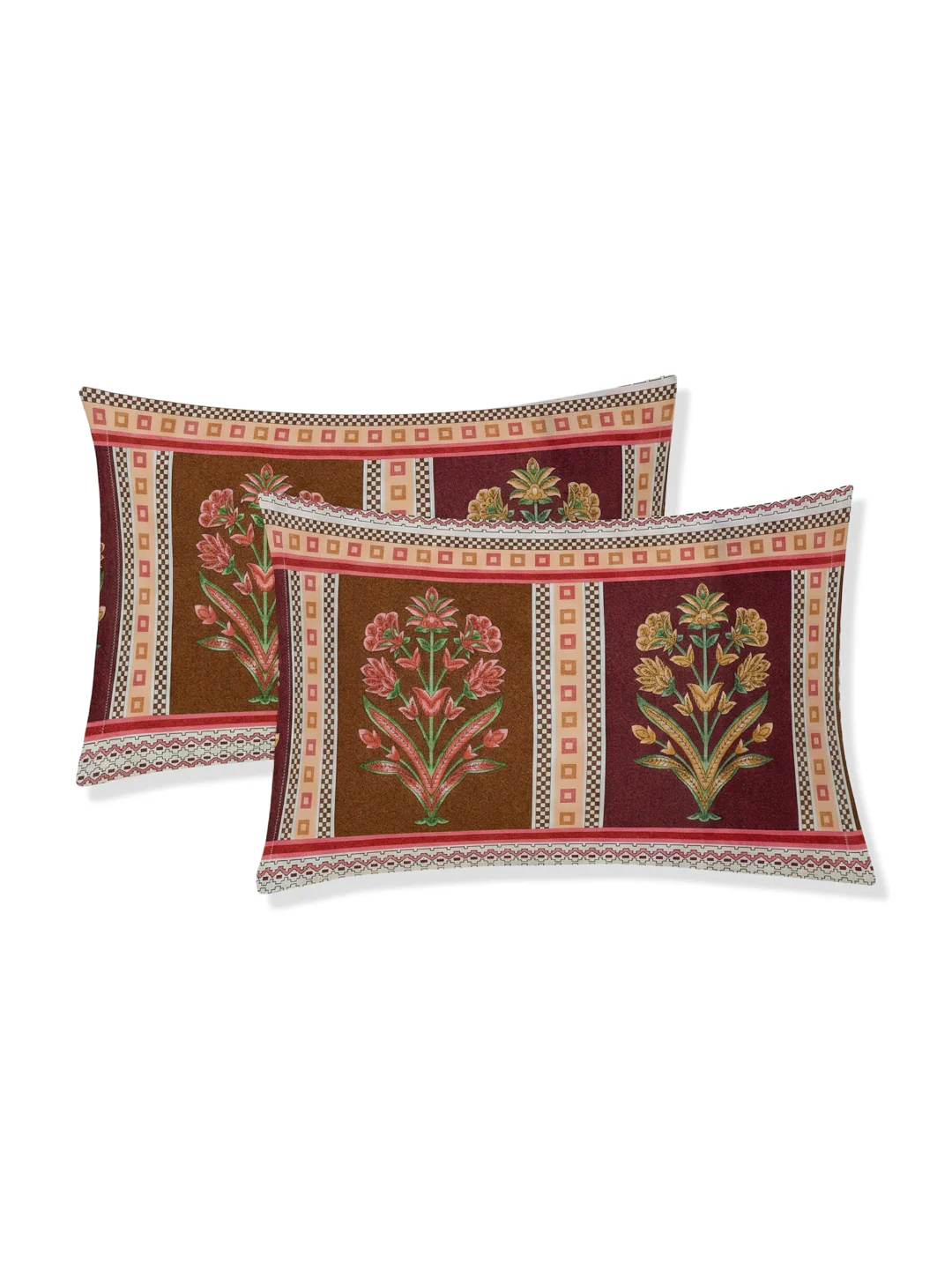 Premium 180 TC Pure Cotton King Size Bedsheet with 2 Pillow Covers Sanganeri Collection - Image 6