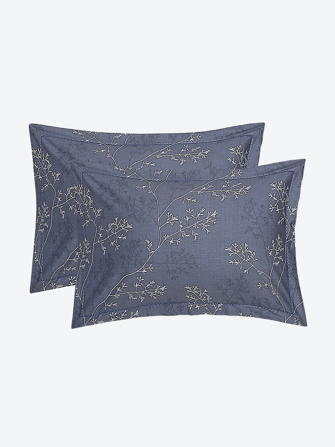 200 TC Cotton Double Bed Bedsheet with 2 Pillow Covers - Image 8