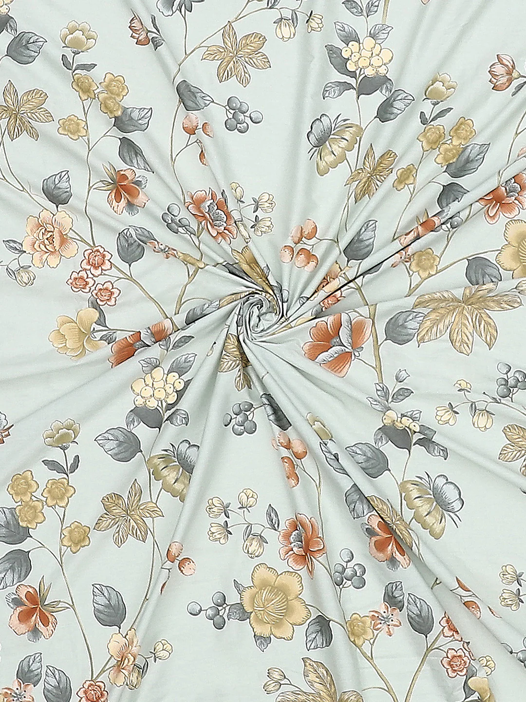 200 TC Cotton Double Bed Bedsheet with 2 Pillow Covers - Image 9