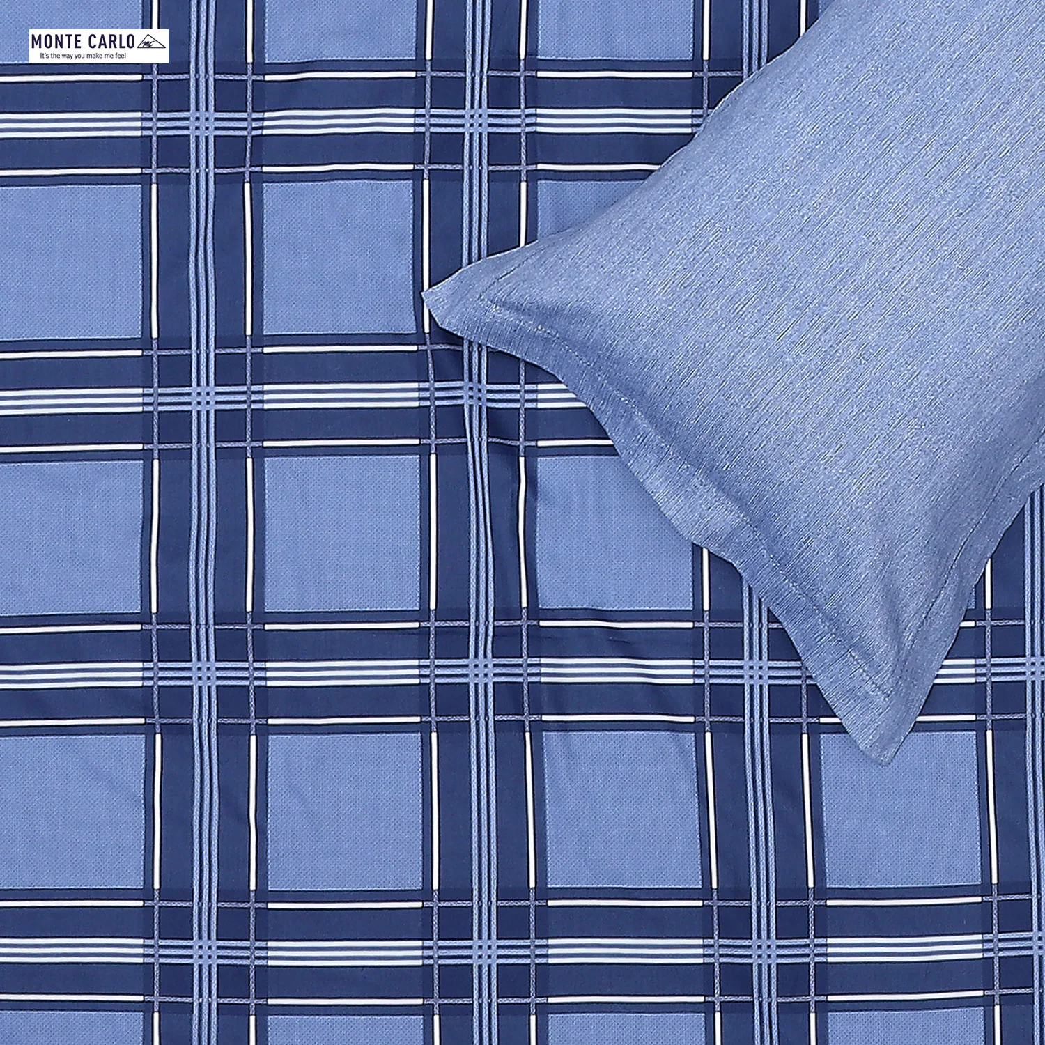 200 TC Cotton Double Bedsheet with 2 Pillow Covers - Image 5