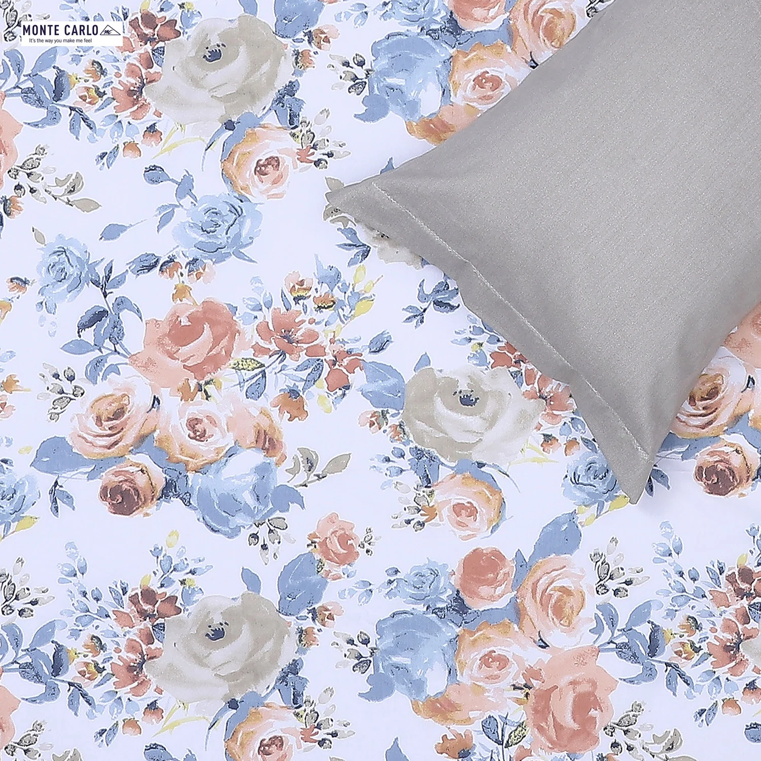 200 TC Cotton Double Bedsheet with 2 Pillow Covers - Image 5