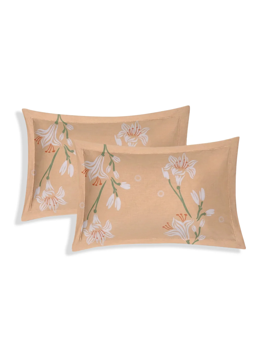 Premium 200 TC Pure Cotton King Size Bedsheet with 2 Pillow Covers Classique Unique Collection - Image 6