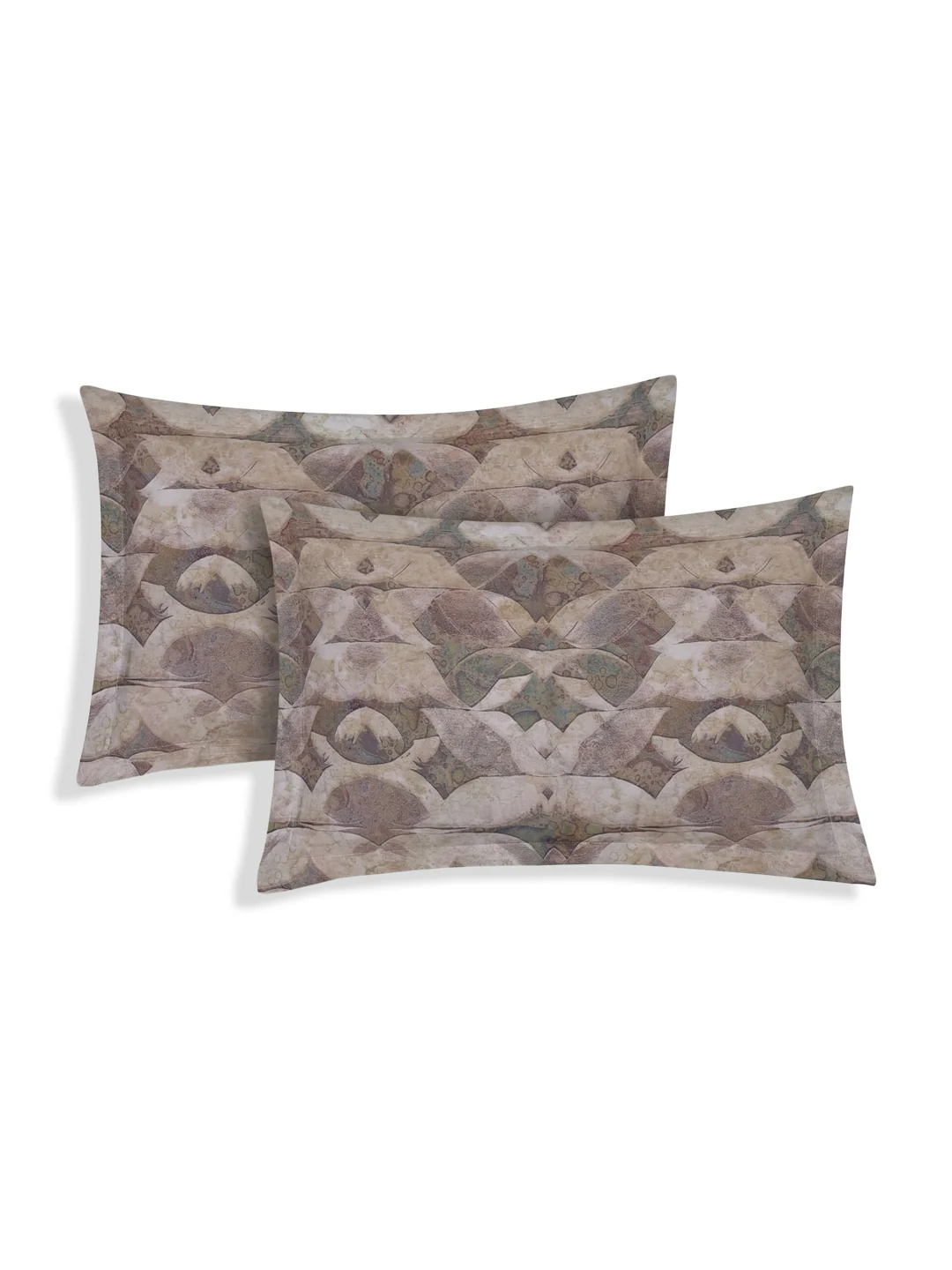 Premium 210 TC Pure Cotton King Size Bedsheet with 2 Pillow Covers Classique Mosaic Collection - Image 6