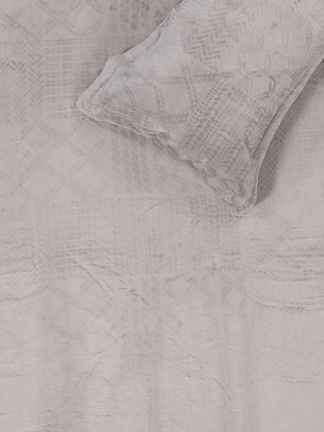 267 GSM Polyester King Bed 1 Bedsheet with 2 Pillow Cover (Master Piece) - Image 5
