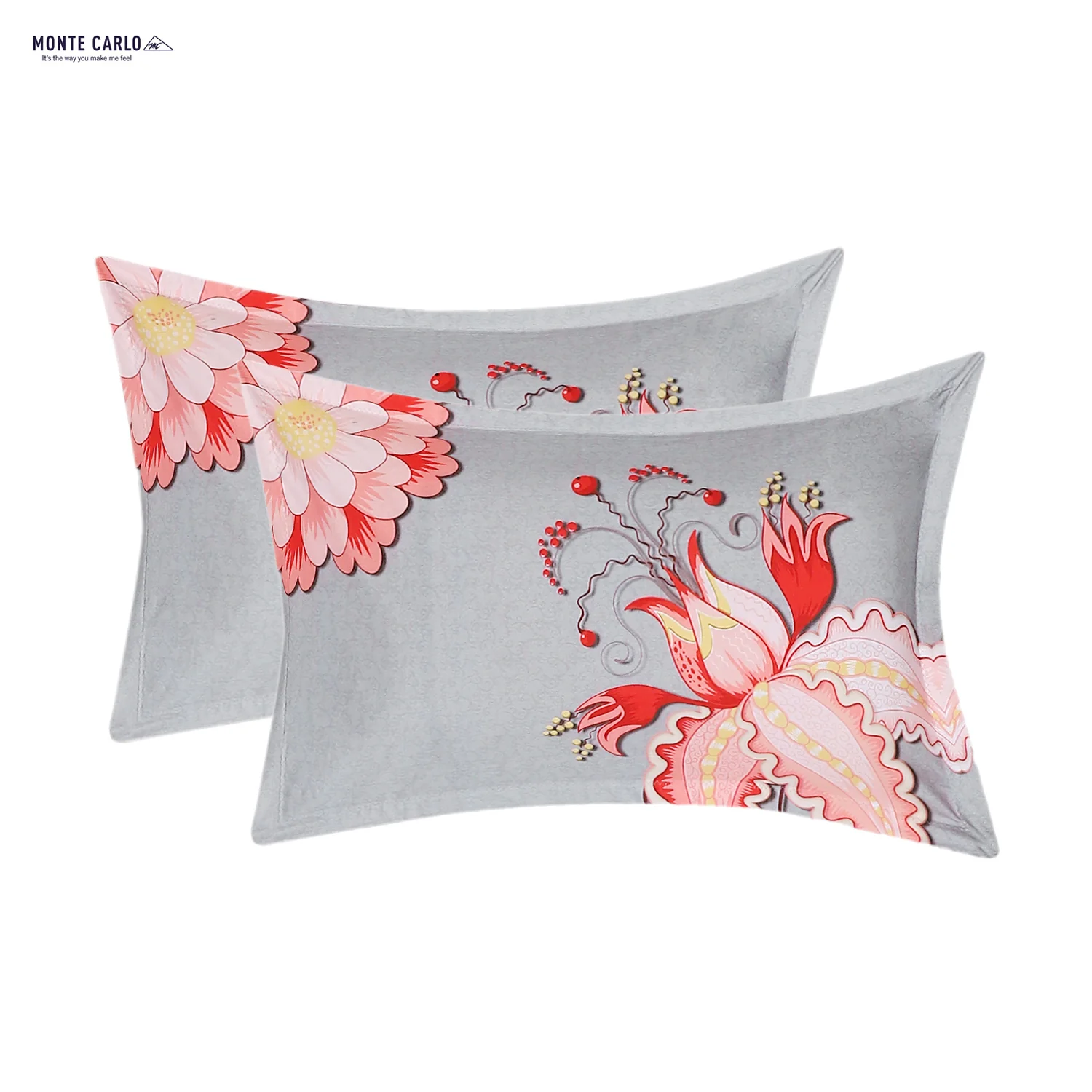 300 TC Cotton Double Bedsheet with 2 Pillow Covers - Image 7
