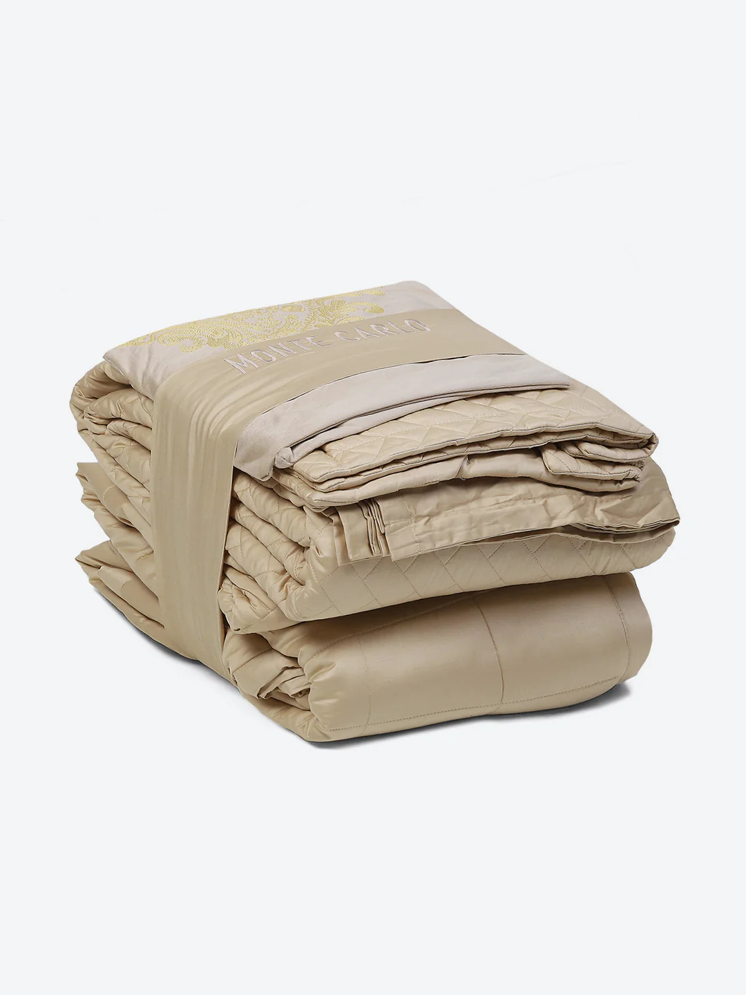 300 TC Cotton King Size Luxury 11 Pc Bedding Set (Trousseau) - Image 13