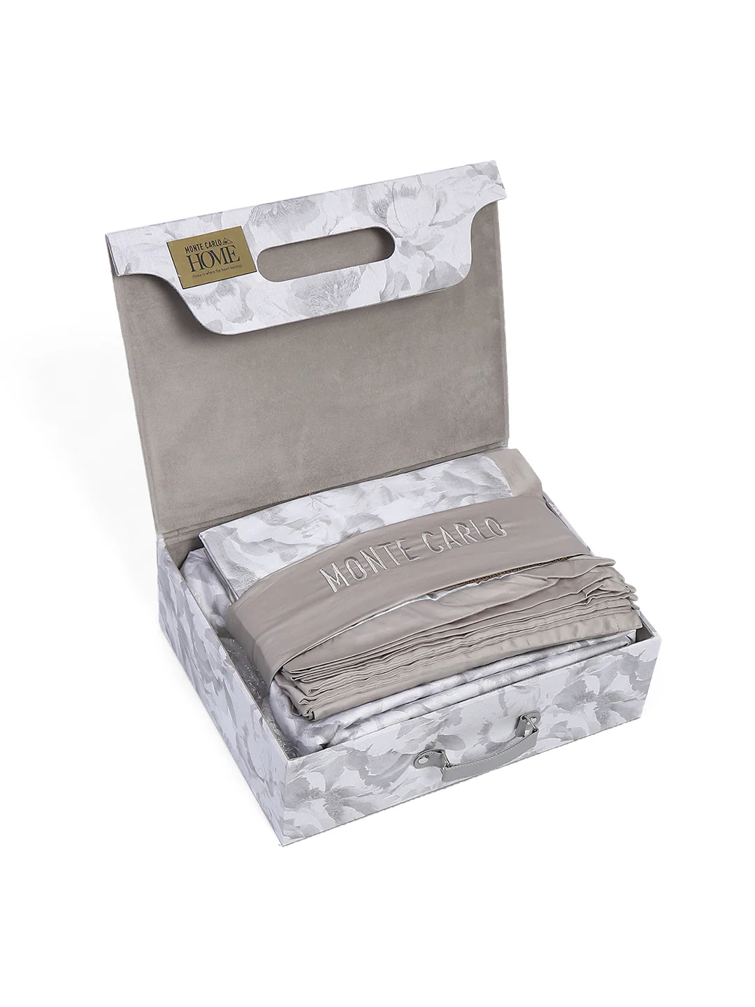 300 TC Cotton King Size Luxury 7 Pc Bedding Set (Heritage) - Image 11