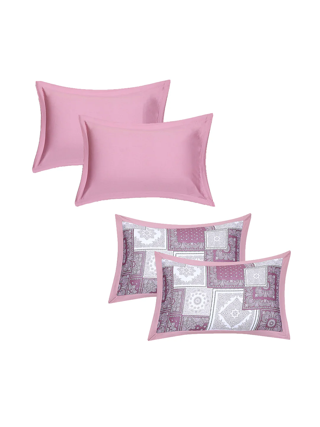 300 TC Cotton King Size Luxury 7 Pc Bedding Set (Heritage) - Image 7