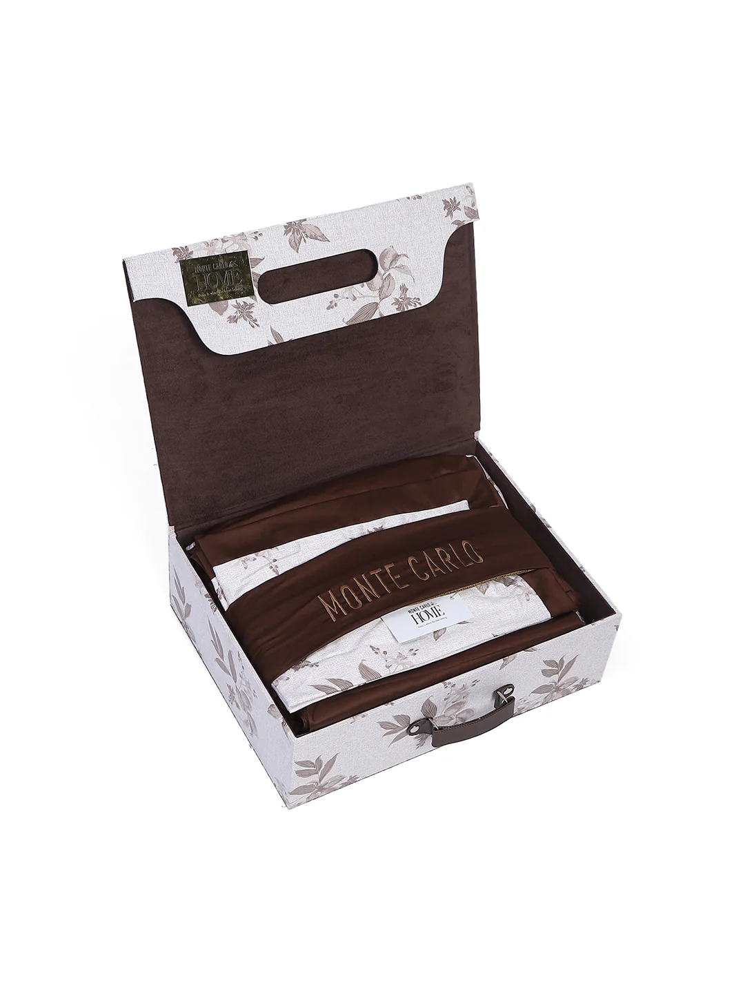 300 TC Cotton King Size Luxury 7 Pc Bedding Set (Heritage) - Image 11