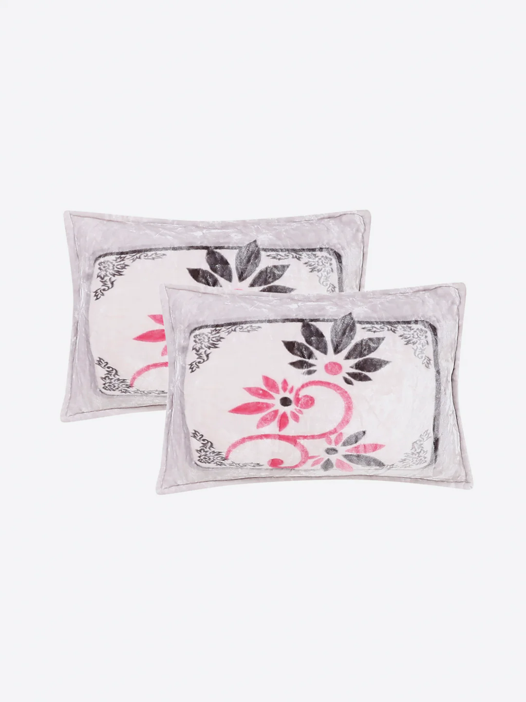 331 GSM Polyester Double Bed 1 Bedsheet with 2 Pillow Cover (Miranda) - Image 7