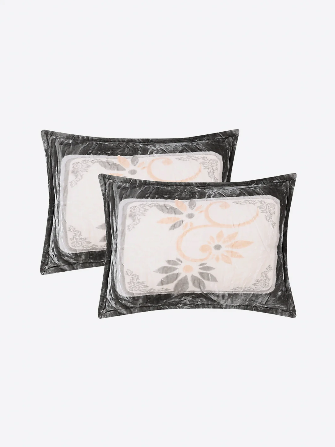 331 GSM Polyester Double Bed 1 Bedsheet with 2 Pillow Cover (Miranda) - Image 7