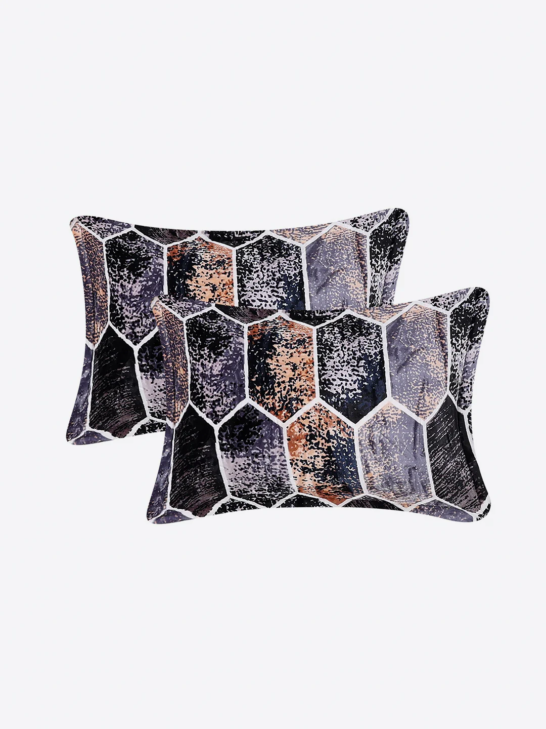 371 GSM Polyester King Bed 1 Bedsheet with 2 Pillow Cover (Rubina King) - Image 7