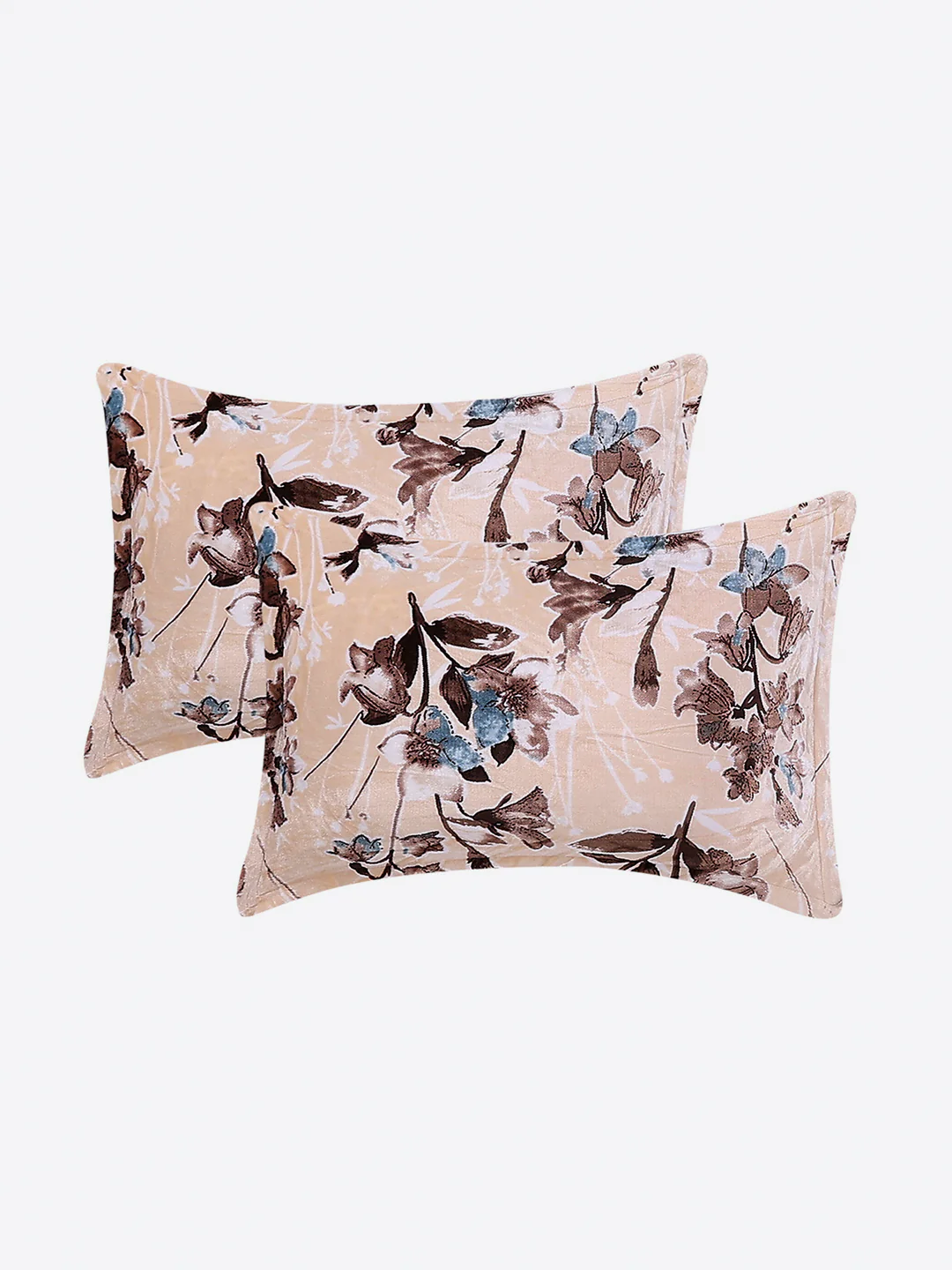 374 GSM Polyester Double Bed 1 Bedsheet with 2 Pillow Cover (Impression) - Image 7