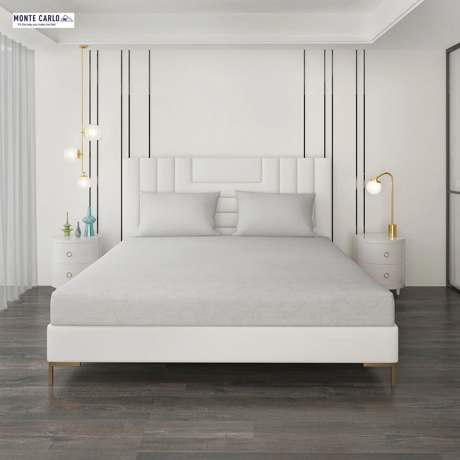 400 TC Cotton Double Bedsheet with 2 Pillow Covers - Image 4