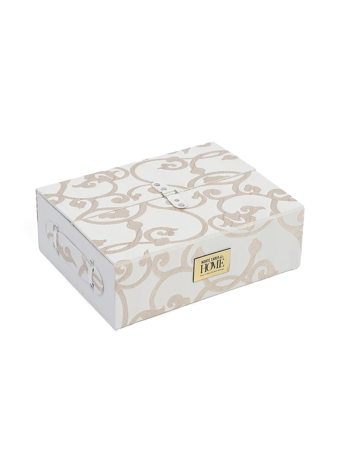 400 TC Cotton King Size Luxury 10 Pc Bedding Set (Matrix) - Image 10
