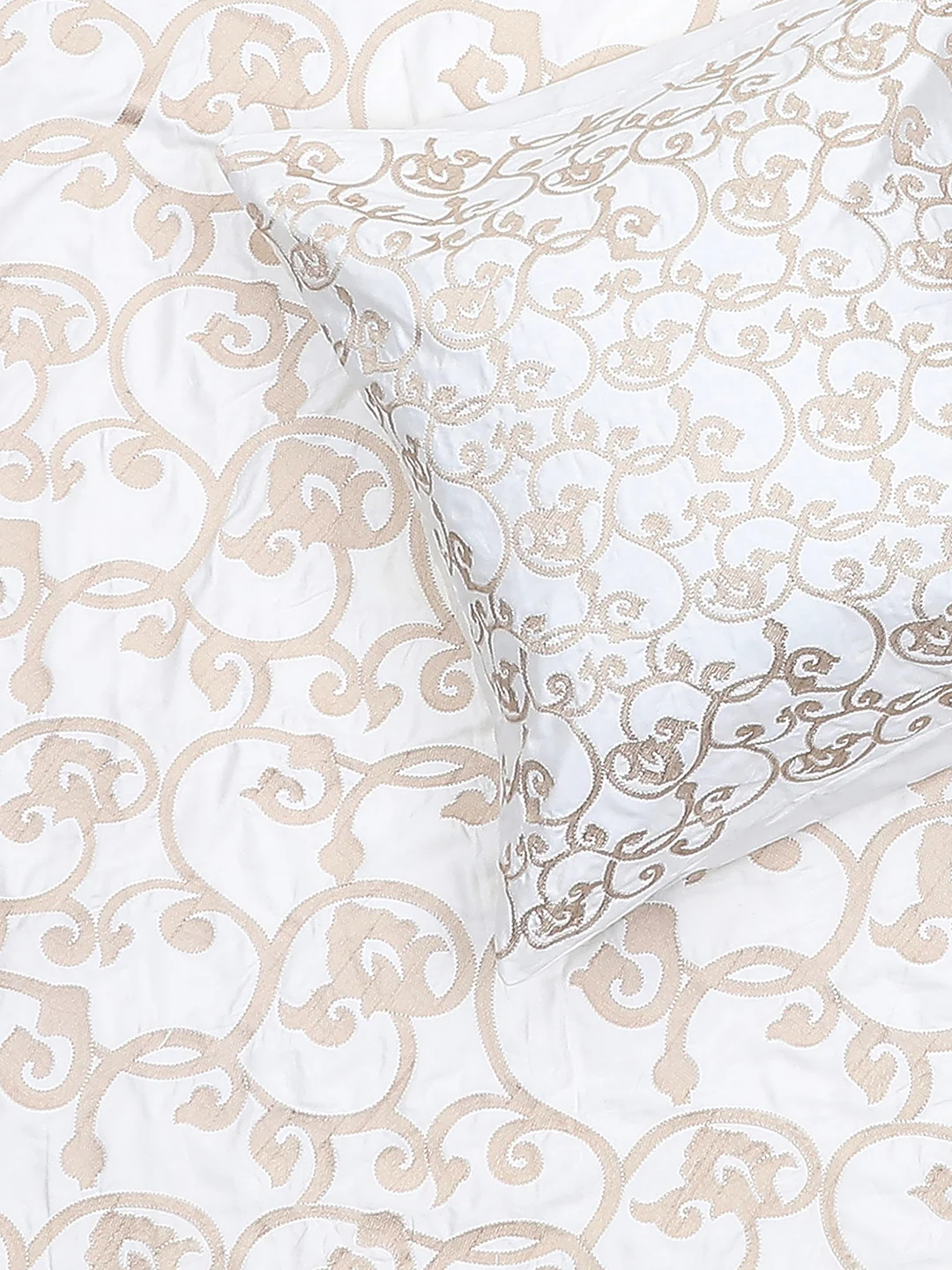 400 TC Cotton King Size Luxury 10 Pc Bedding Set (Matrix) - Image 13