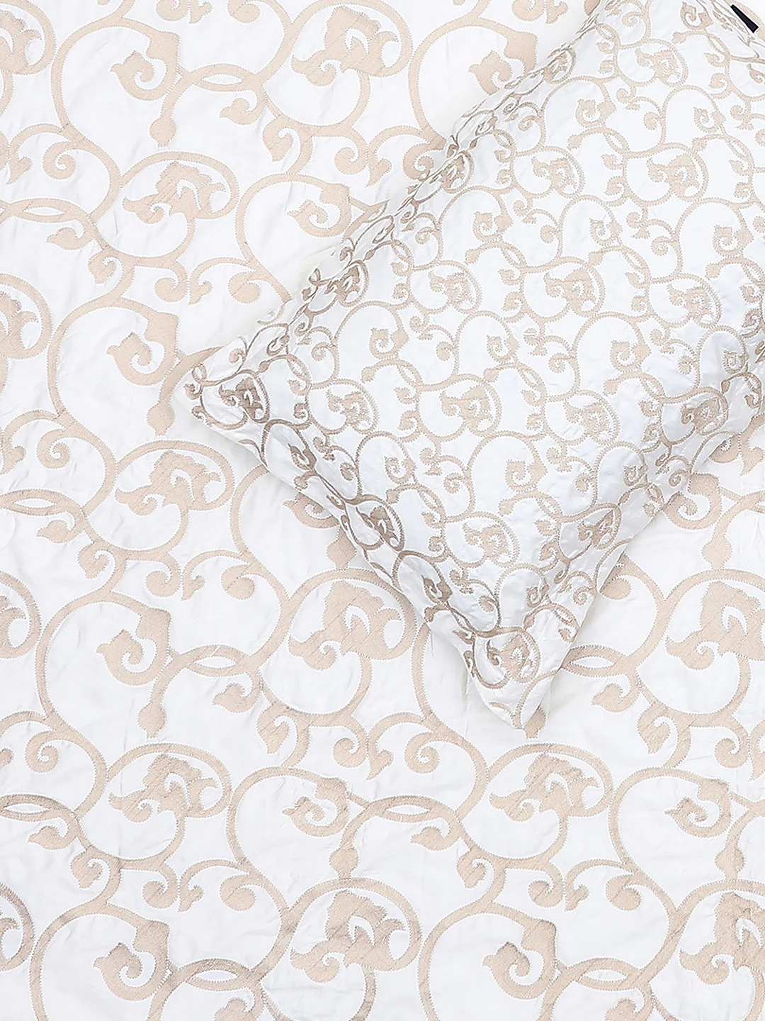 400 TC Cotton King Size Luxury 10 Pc Bedding Set (Matrix) - Image 6
