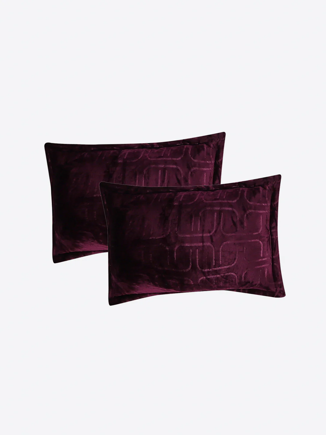 435 GSM Polyester Double Bed 1 Bedsheet with 2 Pillow Cover (Indigo) - Image 7