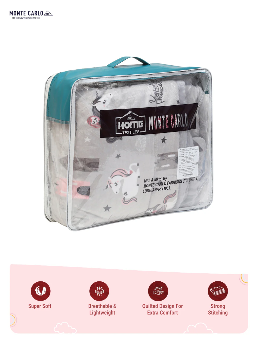 Baby Set of 5 Pc Polyester Bedding Set - Image 6