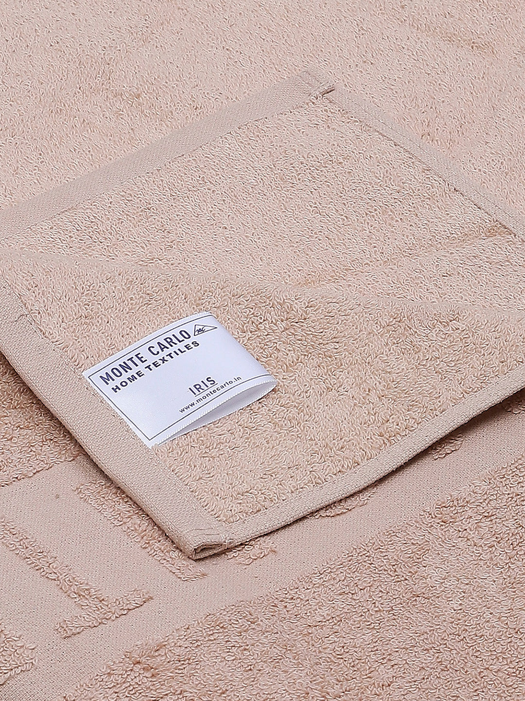 Beige Cotton 525 GSM Bath Towel - Image 4