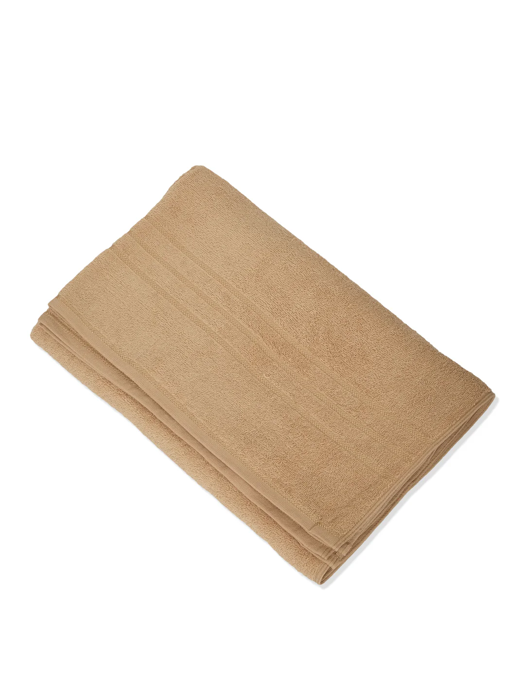 Beige Pure Cotton Solid 340 GSM Car Towel 1 Piece (Soho Collection) - Image 3
