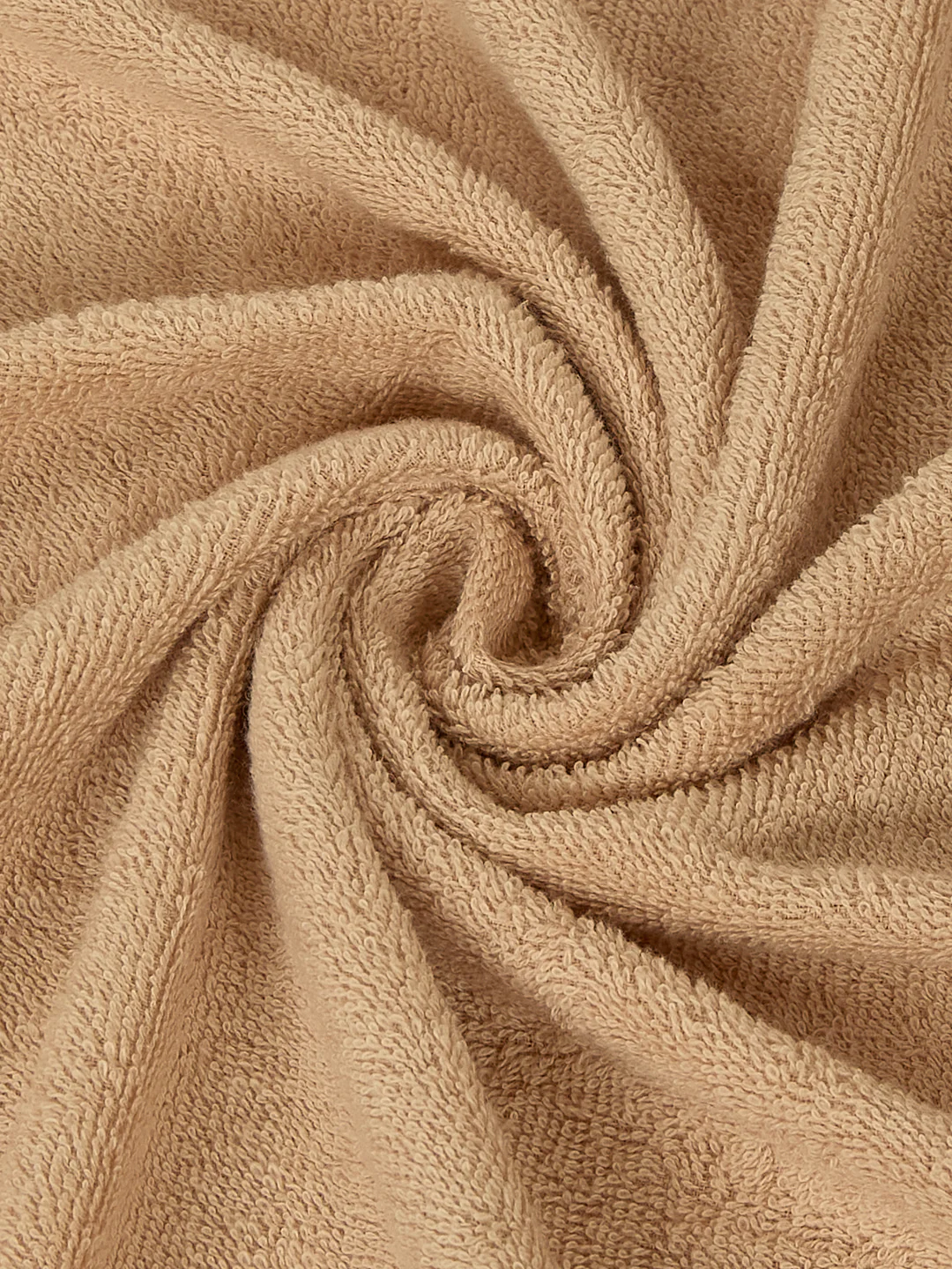 Beige Pure Cotton Solid 340 GSM Car Towel 1 Piece (Soho Collection) - Image 6