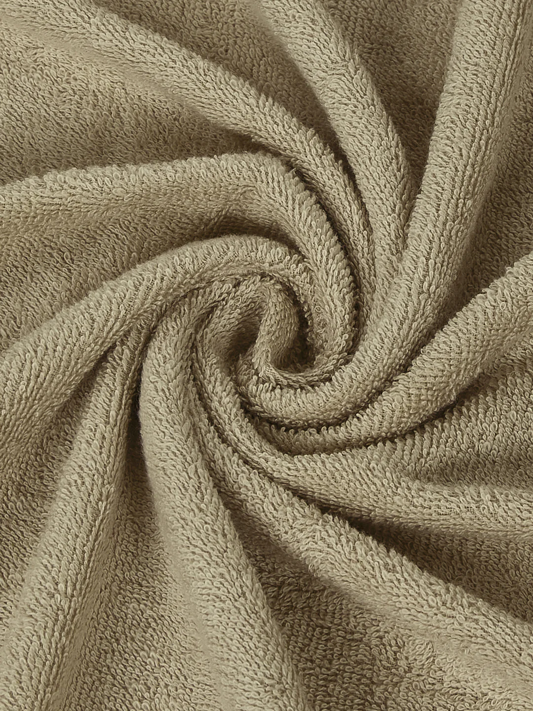 Beige Pure Cotton Solid 340 GSM Car Towel 1 Piece (Soho Collection) - Image 6
