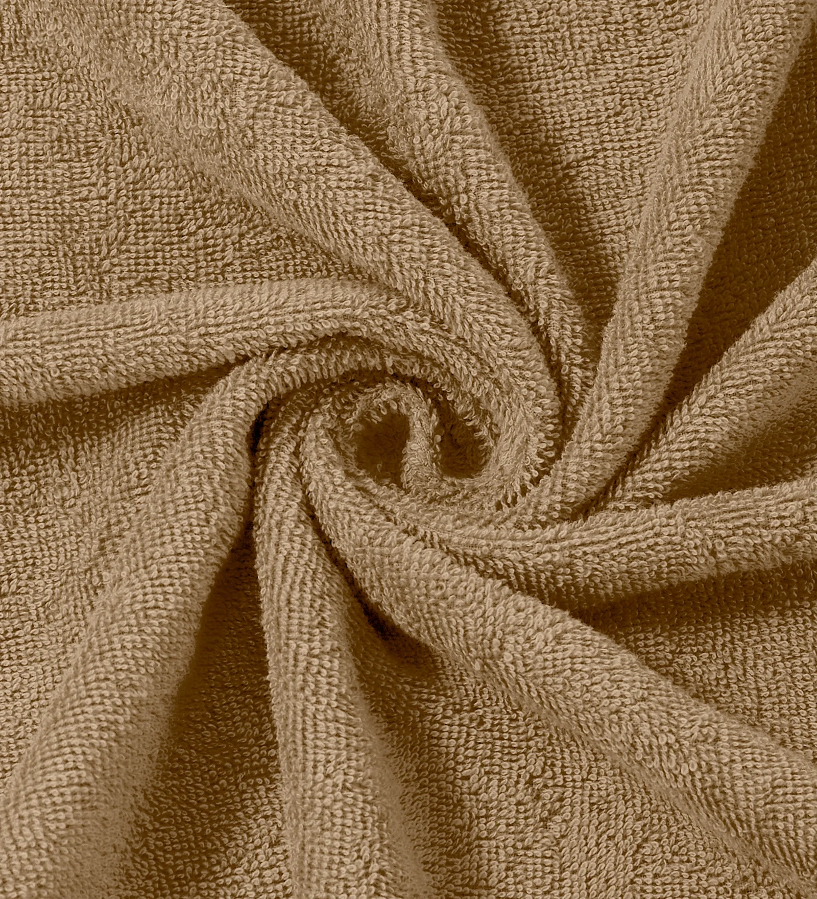 Beige Pure Cotton Solid 380 GSM Bath Towel 1 Piece (Jazz Collection) - Image 7