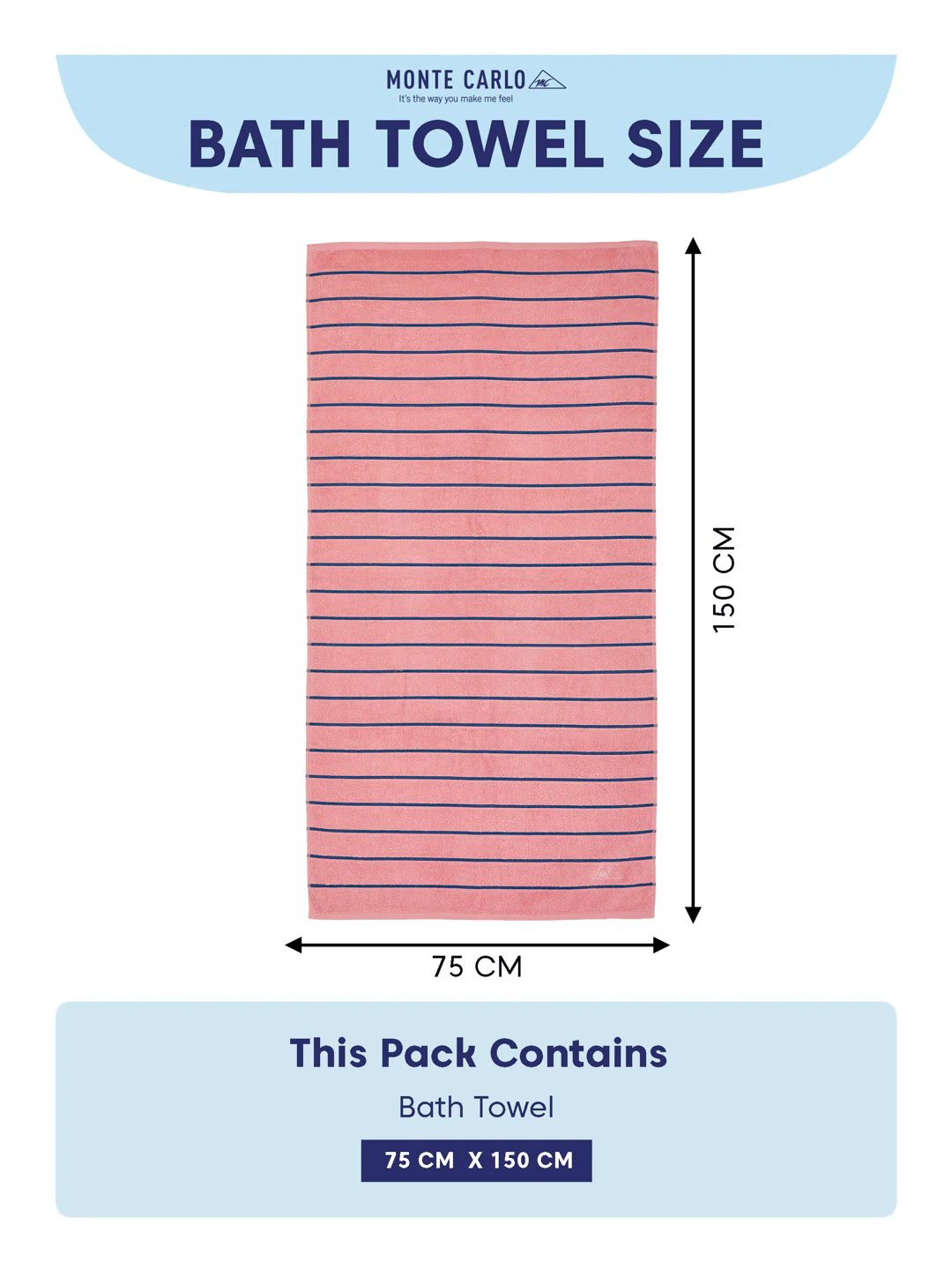 Blue & Dusty Pink 100% Cotton Solid 480 GSM Bath Towel King & Queen 2 Pc Set Gifting Box Pack - Image 15