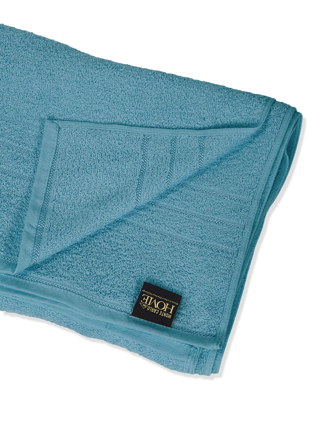 Blue Pure Cotton Solid 340 GSM Car Towel 1 Piece (Soho Collection) - Image 4