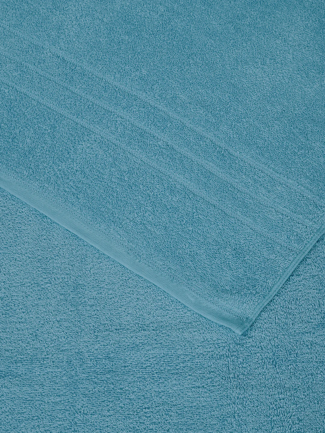Blue Pure Cotton Solid 340 GSM Car Towel 1 Piece (Soho Collection) - Image 5